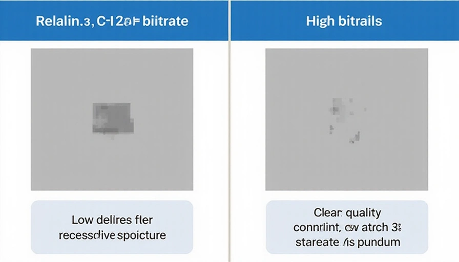 Comparaison côte à côte de la qualité de stream avec différents débits binaires
